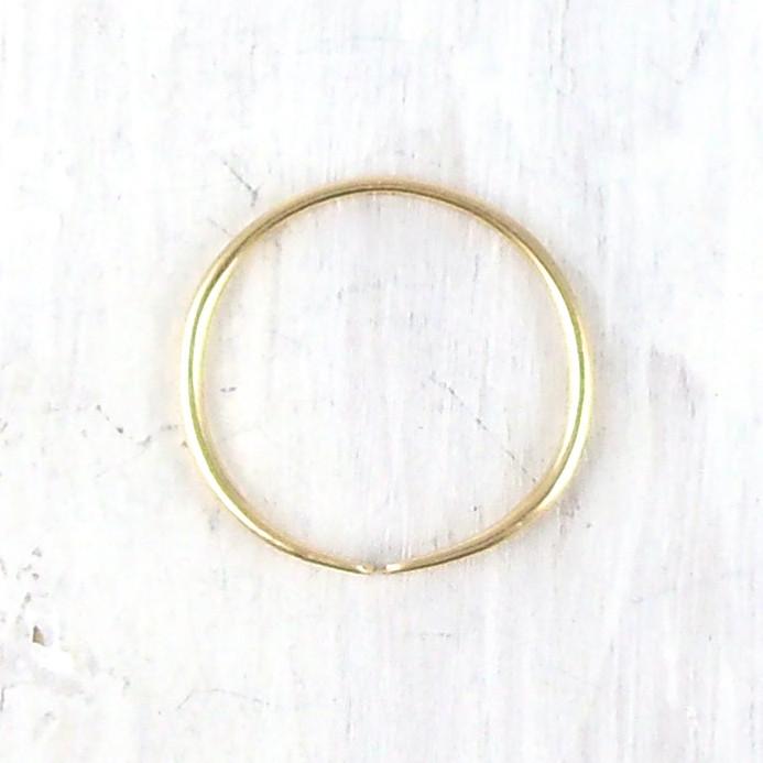 EPIC | 14K open ring | a simple and delicate forged open ring in 14k yellow and rose gold; white gold upon request | #failjewelry