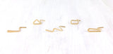 EPIC | 14K stud collection | comfortable studs perfect for the little-thought-of second or third hole | available in 14K yellow or rose gold; white gold upon request | #failjewelry