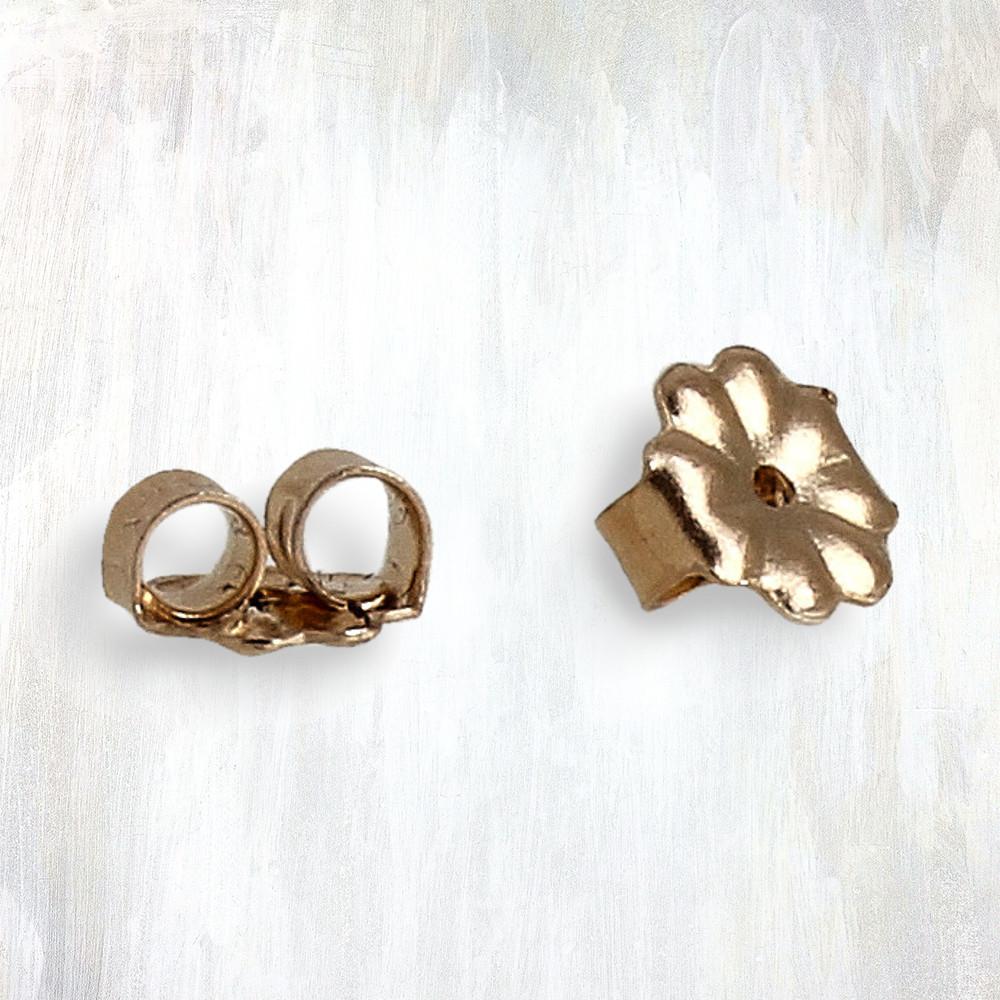 EPIC | 14K yellow gold earring backs | #failjewelry